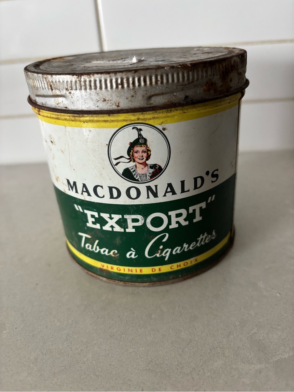 🔮Vintage🔮MacDonald's "EXPORT" Tobacco Tin
